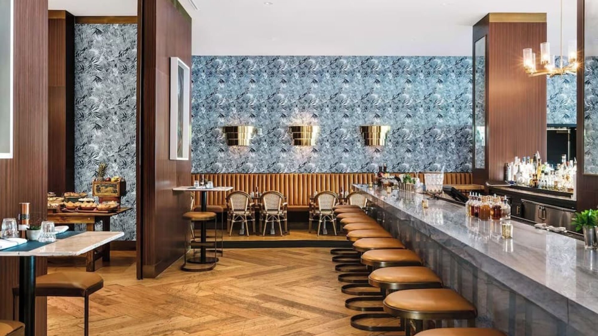 Dining area at Nautilus Sonesta Miami Beach.
