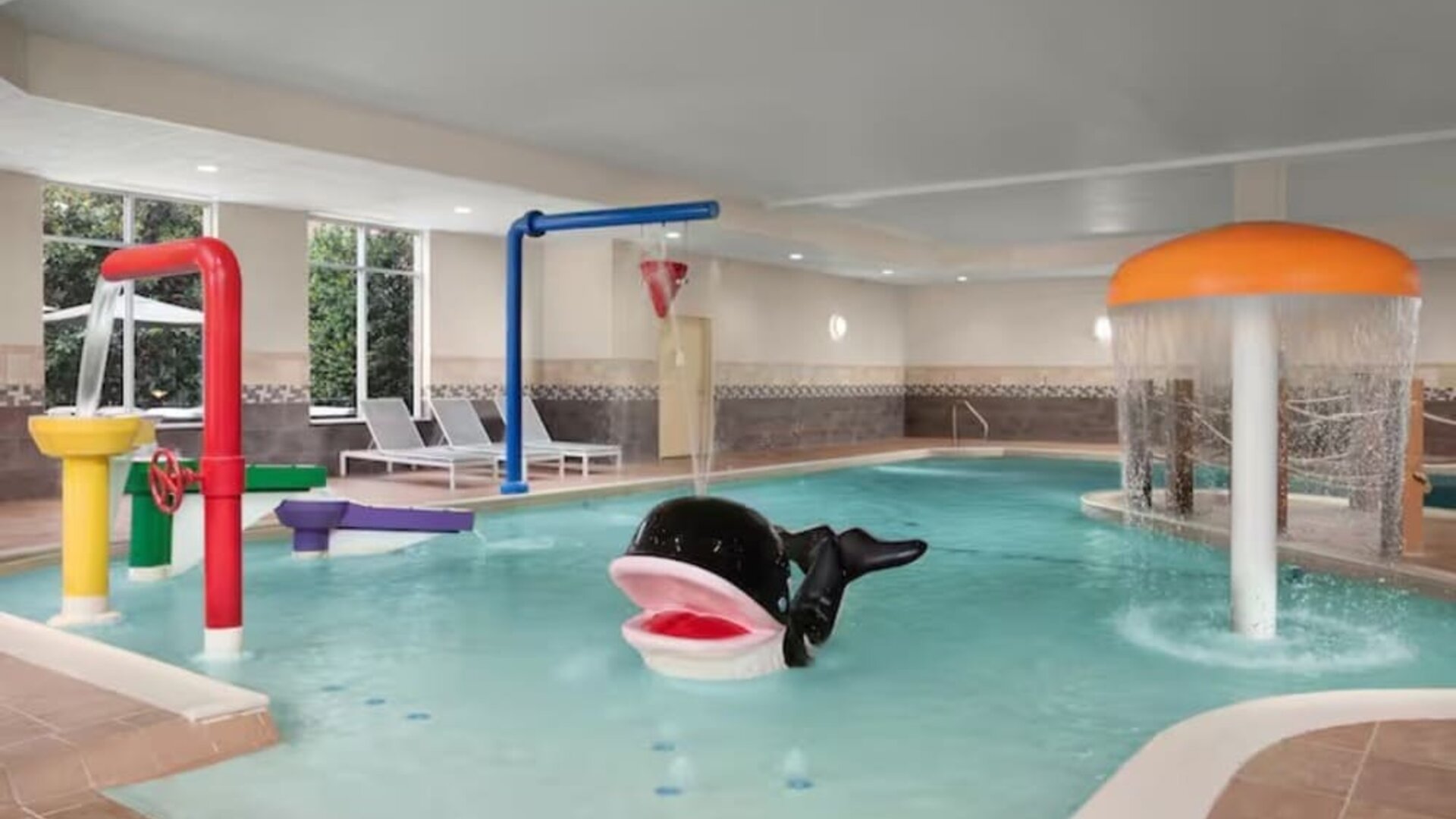 Children's pool at Hilton Garden Inn Fort Worth Medical Center.
