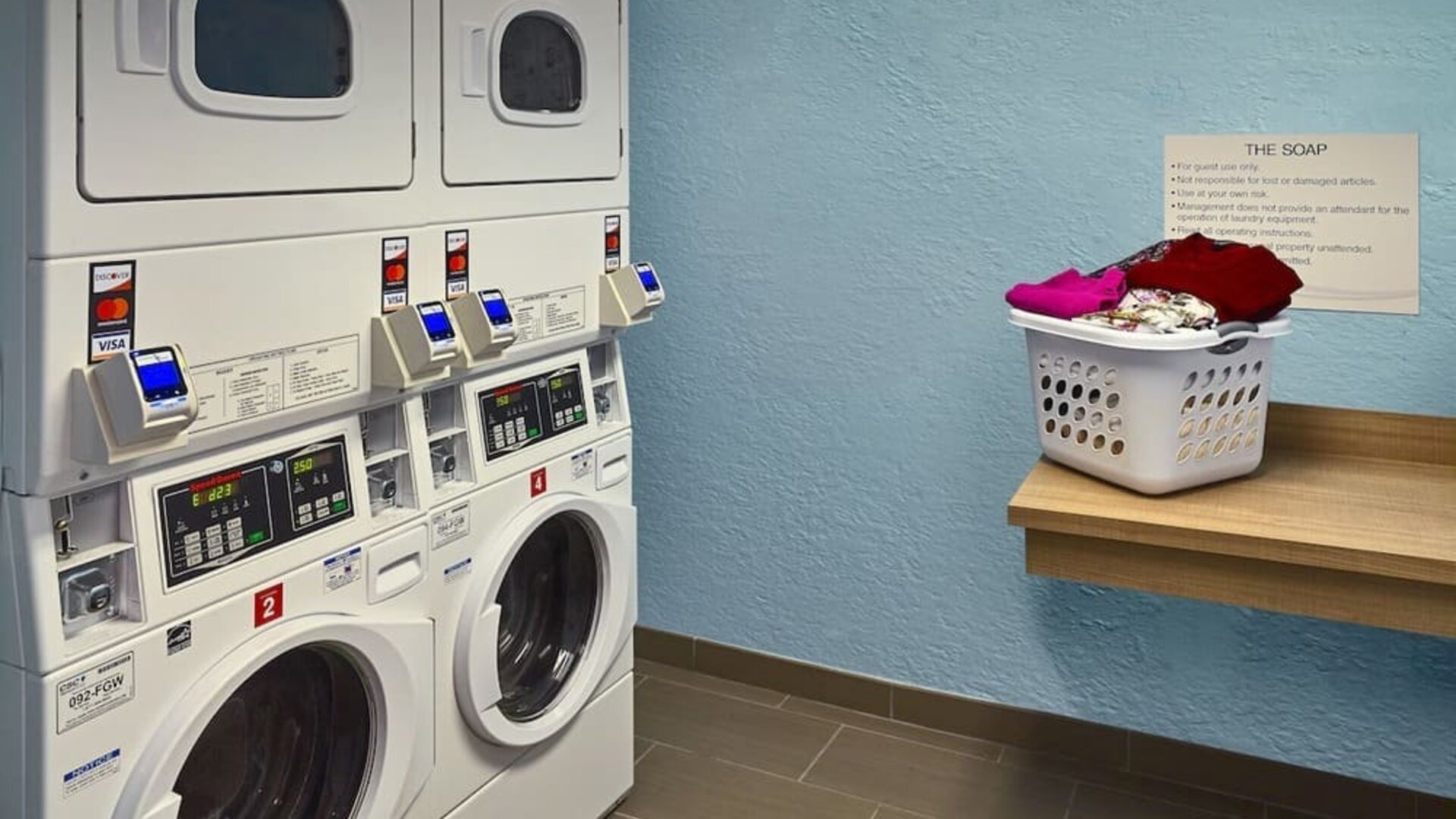 Laundry service is available for guests at Sonesta ES Suites Flagstaff.