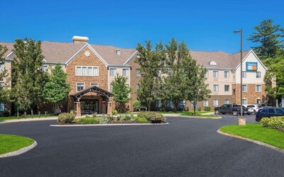Parking area at Sonesta ES Suites Andover Boston.