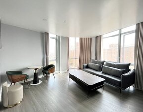 Day use suite's lounge area at Starlight Hotel.