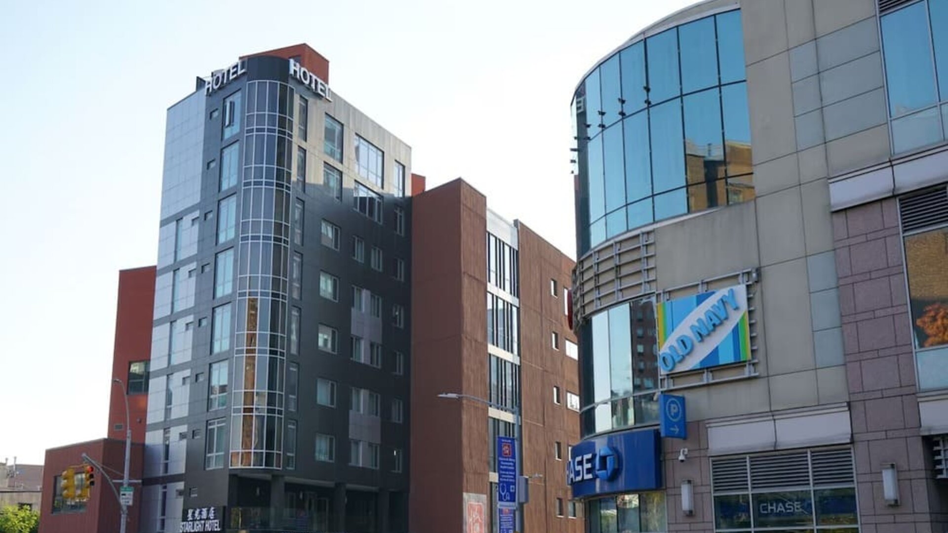 Exterior view of Starlight Hotel.