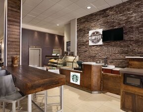 Coffee shop at DoubleTree By Hilton Albuquerque.