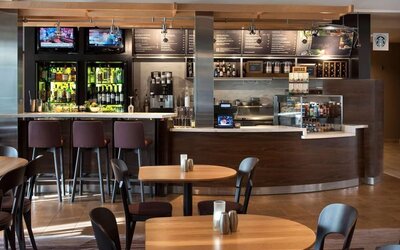 On-site restaurant at Sonesta Select Boston Milford.