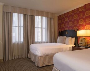 Day use twin room at The Stephen F Austin Royal Sonesta Hotel.