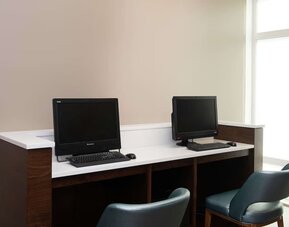 Business center at Embassy Suites By Hilton Seattle-North-Lynnwood.