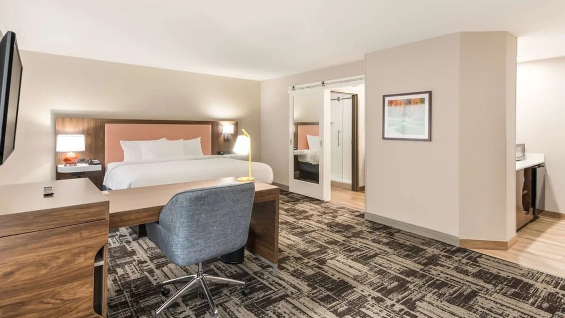 Day use room at Hampton Inn & Suites Benton Harbor.