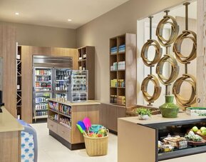 Convenience store at Embassy Suites By Hilton Panama City Beach Resort.