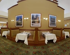 On-site restaurant at Hilton Garden Inn Milwaukee Northwest Conference Center.