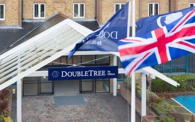 Hotel exterior at DoubleTree By Hilton London Elstree.