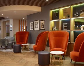 Lobby and lounge at DoubleTree By Hilton London Elstree.