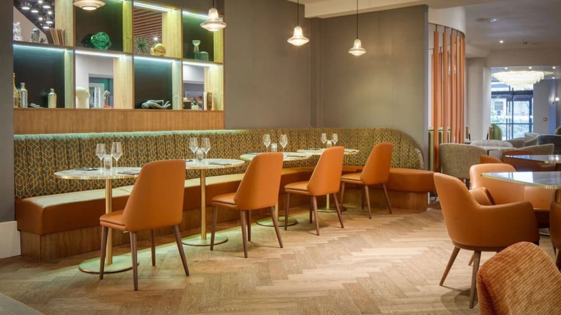 Dining room at DoubleTree By Hilton London Elstree.