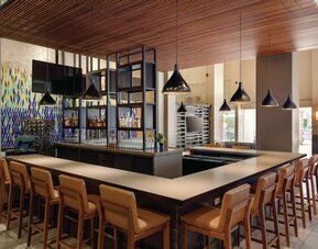 On-site bar at Hilton Scottsdale Resort & Villas.