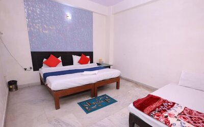 King room at Hotel NoVo Agra.