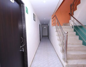 Hallway at Hotel NoVo Agra.