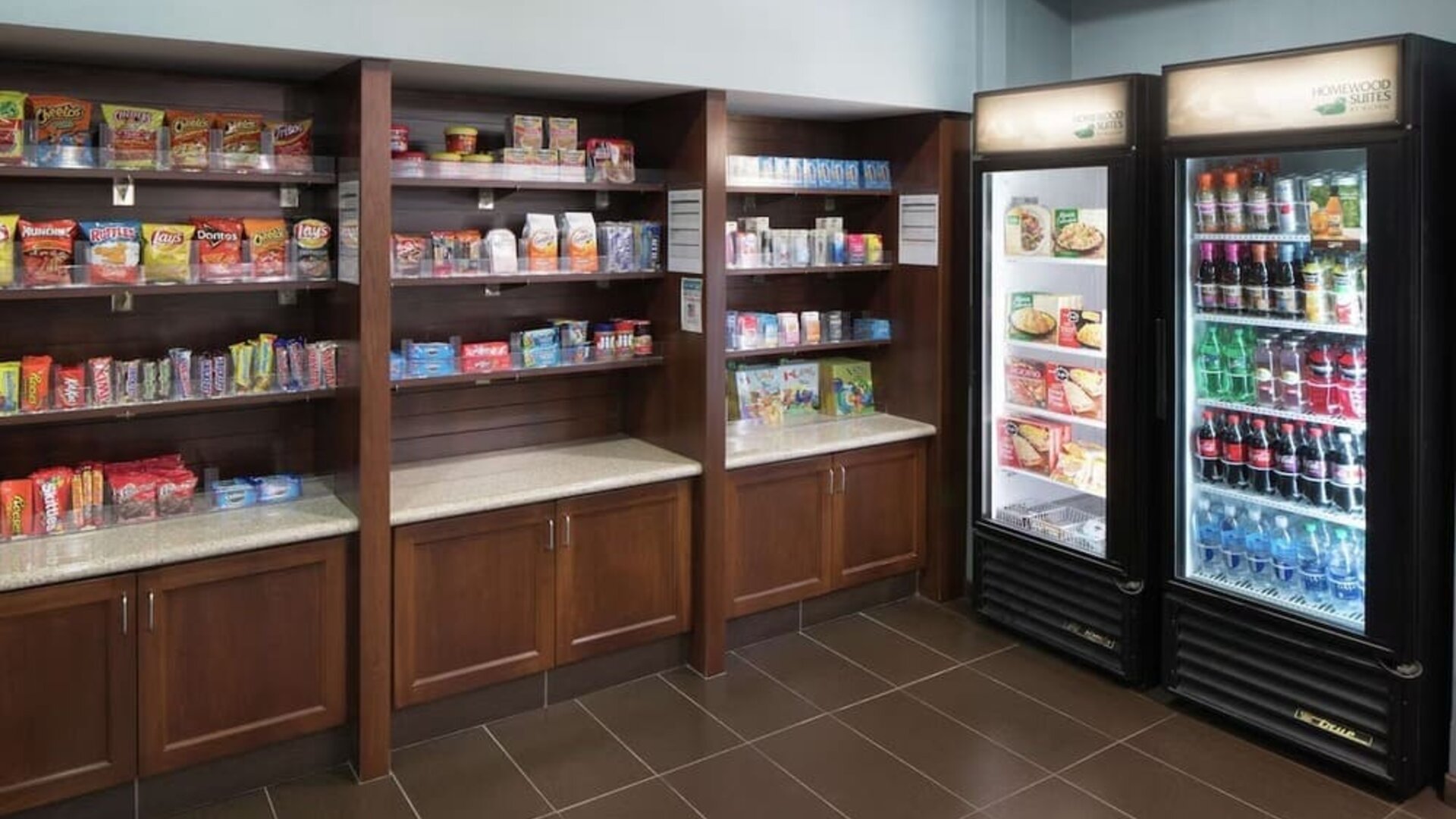Convenience store at Homewood Suites By Hilton Fresno Airport/Clovis.