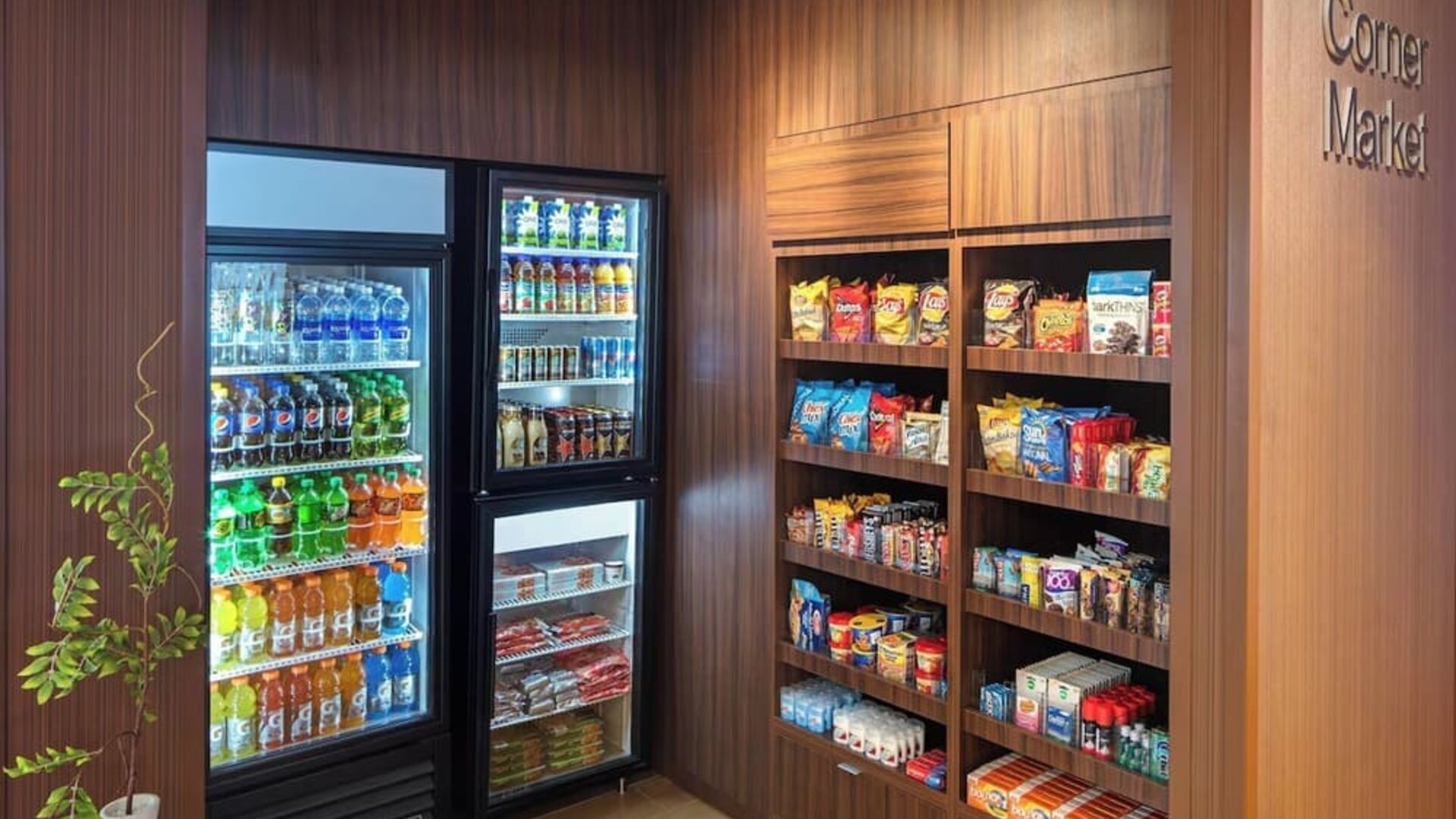 Snack bar at Fairfield Inn & Suites By Marriott North Bergen.