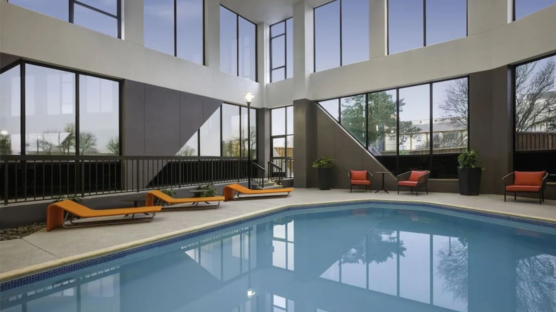 Indoor pool at Crowne Plaza Dallas Market Ctr - Love Field.