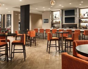 Bar area at Crowne Plaza Dallas Market Ctr - Love Field.