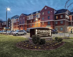 Exterior and parking area at Staybridge Suites Washington D.C.- Greenbelt.