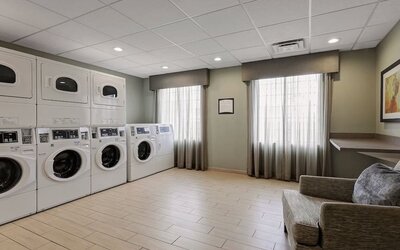 Laundry service available at Staybridge Suites Washington D.C.- Greenbelt.