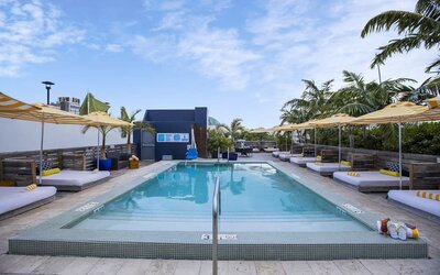 The Catalina Hotel & Beach Club has two outdoor pools.