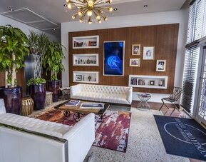 Lobby lounge at Hotel Croydon.