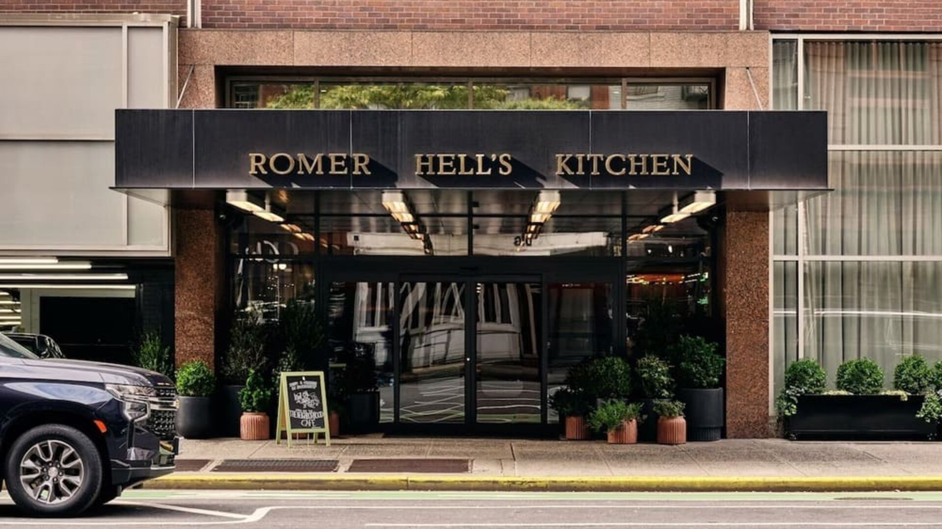 Entrance at Romer Hell's Kitchen.