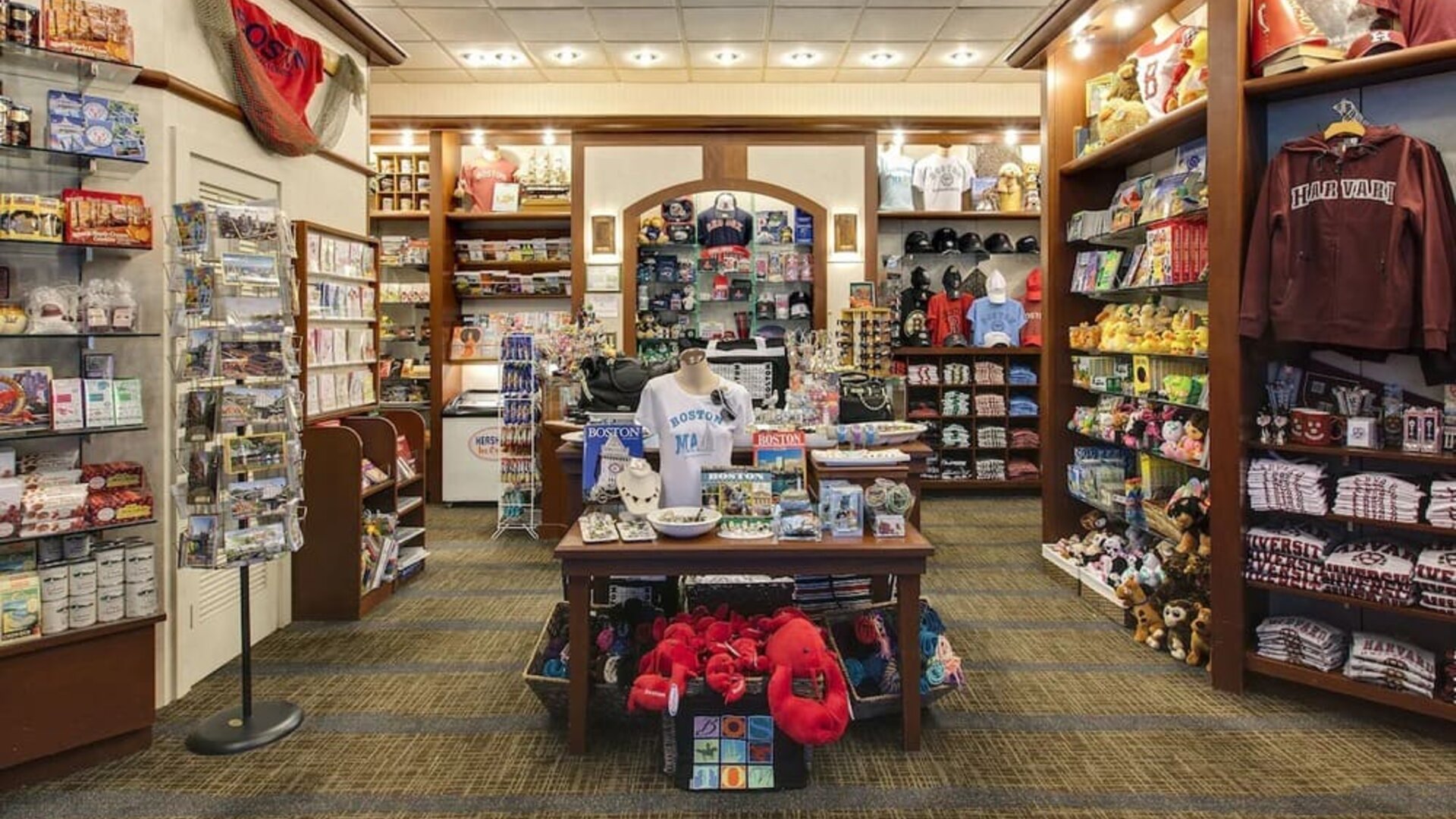 Gift shop at Hilton Boston Logan Airport.