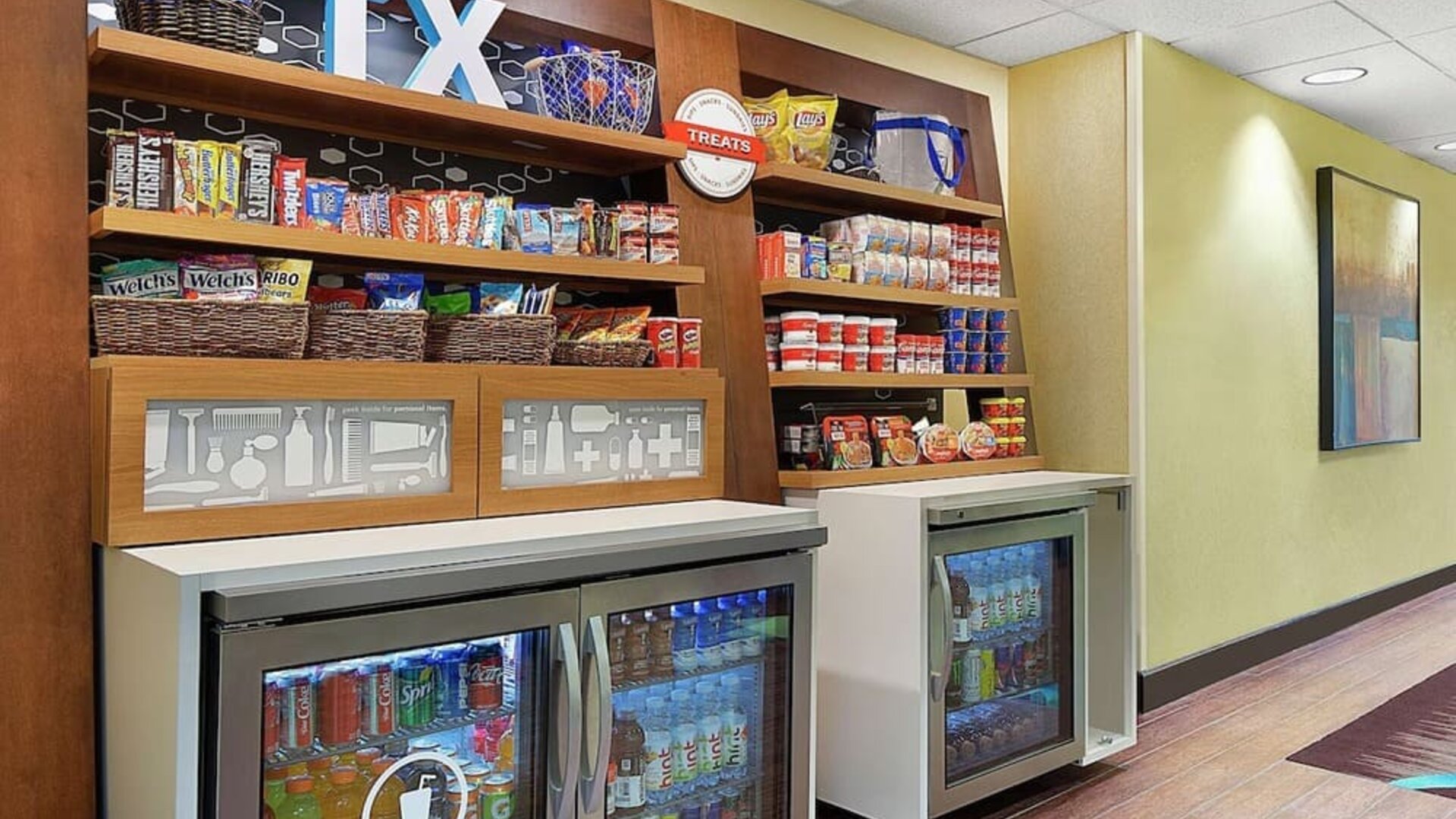 Convenience store at Hampton Inn Dallas-Irving-Las Colinas.