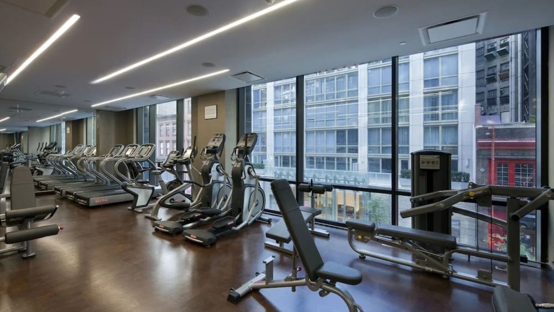 Equipped fitness center at Royalton Park Avenue.