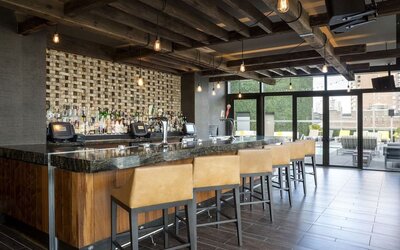 Poolside bar at Royalton Park Avenue.
