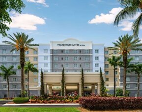 Hotel exterior at Homewood Suites By Hilton Miami Airport-Blue Lagoon.
