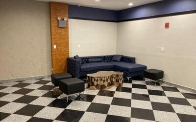 Lounge area at Hotel Key.