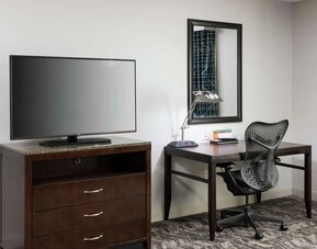 Day use room' workspace at Hilton Garden Inn Dothan.