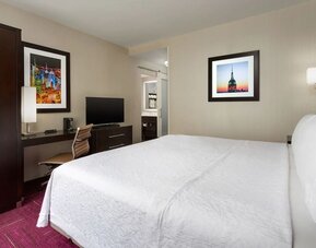 Standard day use room at Hampton Inn Manhattan/Times Square Central.