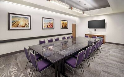 Professional meeting room at Hampton Inn Manhattan/Times Square Central