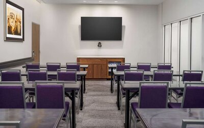 Professional meeting facility at Hampton Inn Manhattan/Times Square Central.