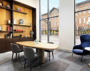 Lobby workspace at Le Méridien Columbus, The Joseph.