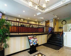 Reception at Sky Hotel Flushing - Laguardia Airport.