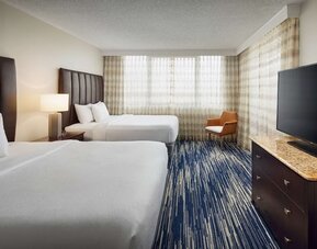 Day use twin room at Embassy Suites By Hilton West Palm Beach Central.