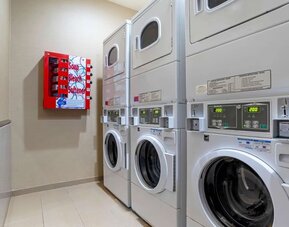 Laundry service is available for guests at 	Comfort Suites Alexandria, LA.