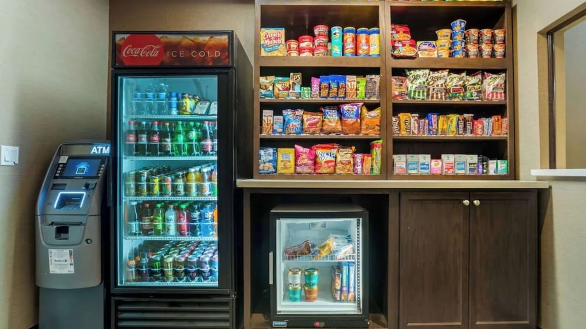 Convenience store and ATV at Comfort Suites Alexandria, LA.
