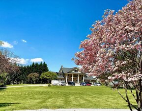 Parking area at SKYLARANNA Resort & Spa.