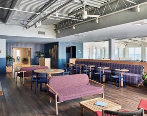 Dining area at at Sea Crest Beach Hotel.
