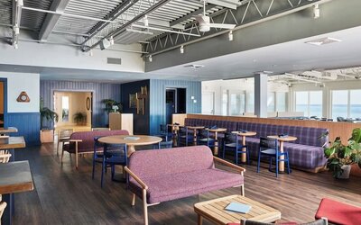 Dining area at at Sea Crest Beach Hotel.