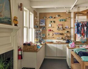 Gift shop at Sea Crest Beach Hotel.