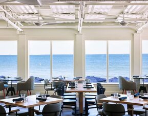 On-site restaurant at Sea Crest Beach Hotel.