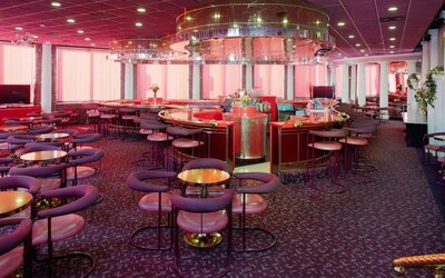 Hotel bar at Cove Haven Resort.