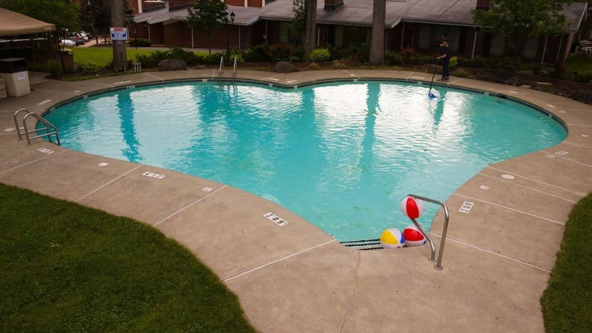 Outdoor pool at Cove Haven Resort.